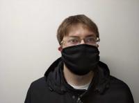 Защитная маска трехслойная с карманом дл