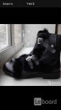 Ботинки новые мужские зима кожа черные 4