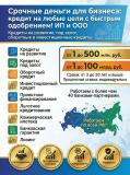 Срочные деньги для Бизнеса по РФ! Кредит