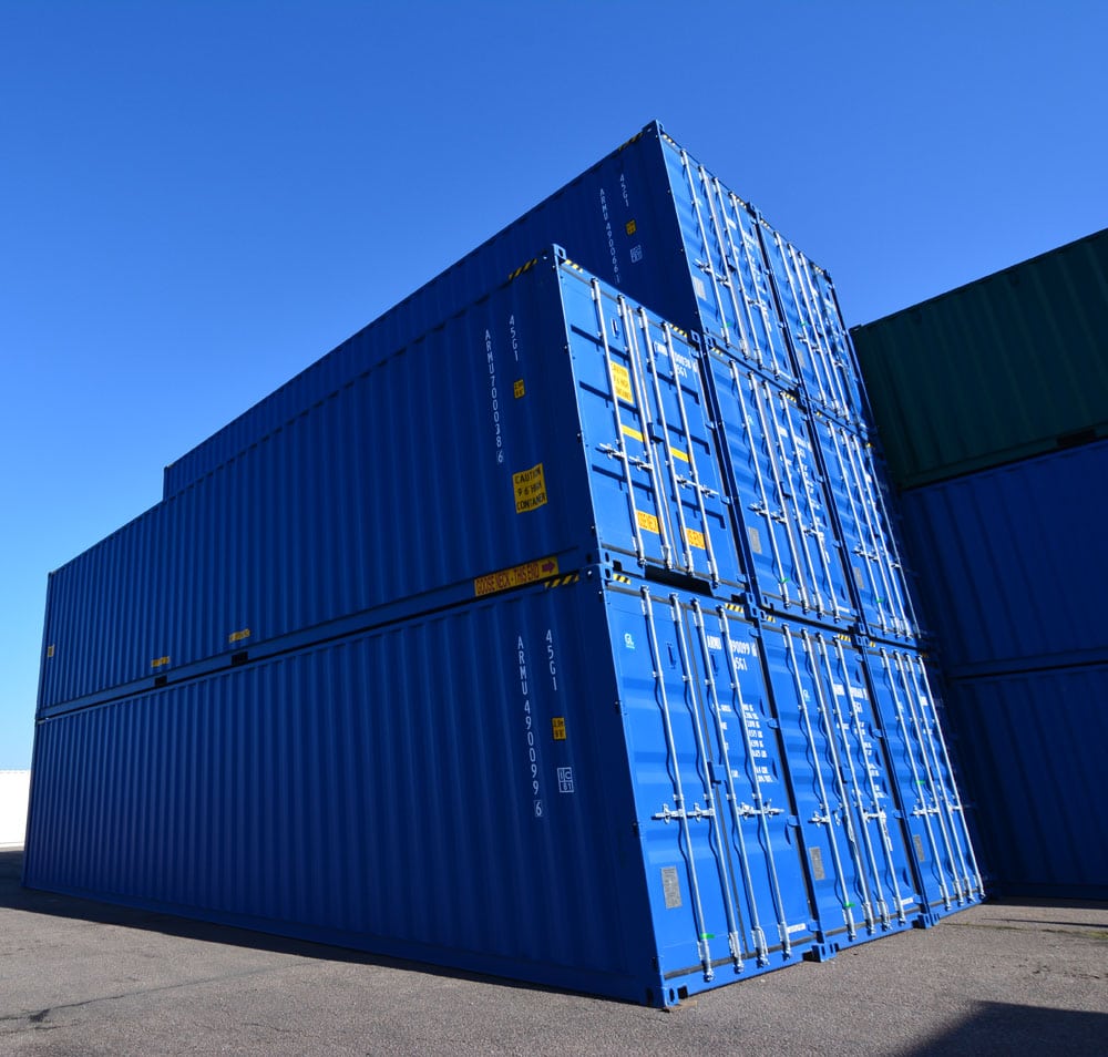 Контейнер 40 футов новый. 40 Футовый контейнер High Cube. 40ft контейнер. Сухогрузный контейнер 40 фут. Хай Кьюб контейнер.